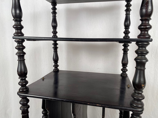 Mobile musicale Napoleone III, legno annerito