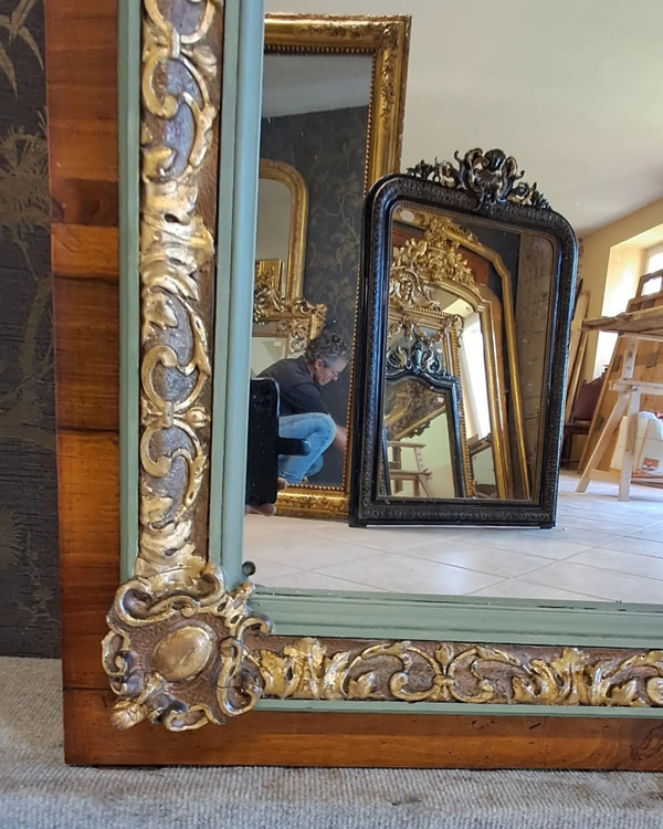 Mirror/ overmantel XIX 225 x 67