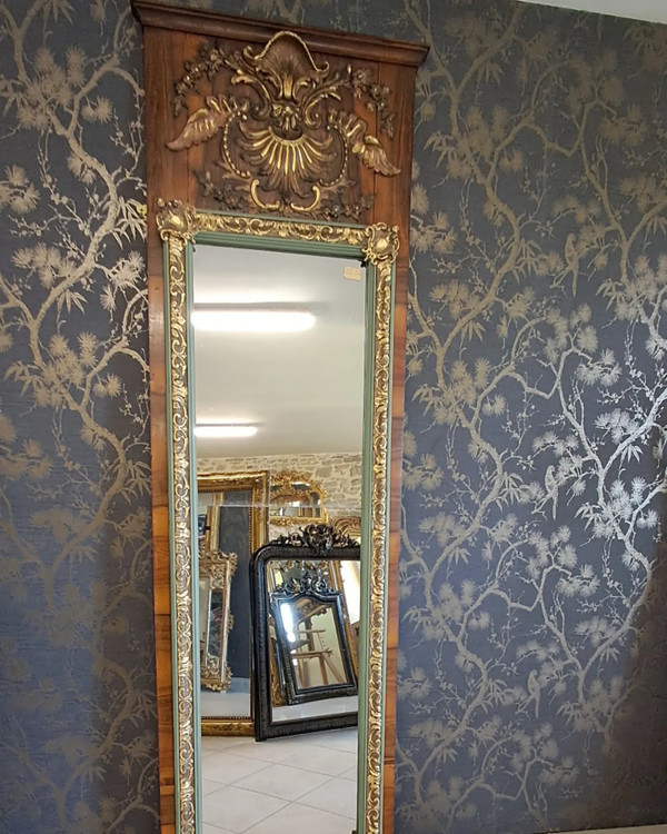 Mirror/ overmantel XIX 225 x 67