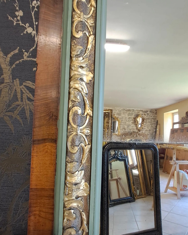 Mirror/ overmantel XIX 225 x 67