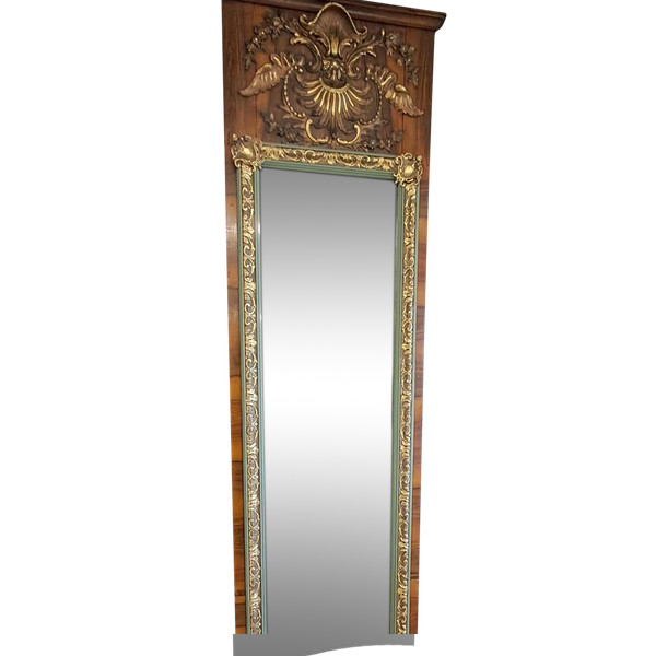 Mirror/ overmantel XIX 225 x 67