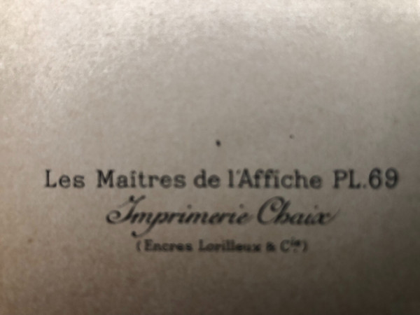 Original lithograph: "The Earth by Emile Zola" - The Masters of the poster plate N°69