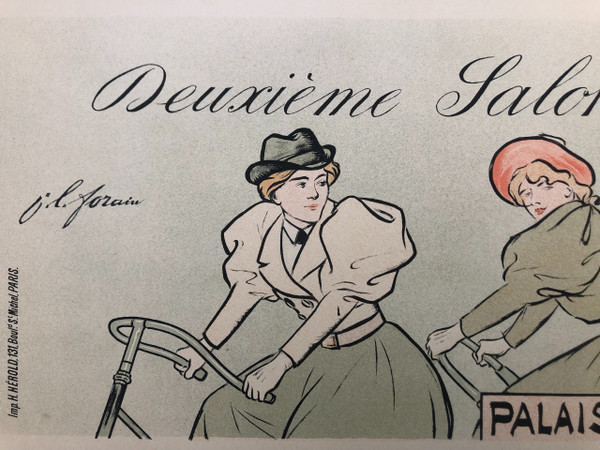 Maitre de l'affiche planche 51 - Salon du Cycle J.L. Forain, 1897