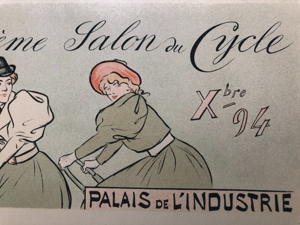 Maitre de l'affiche planche 51 - Salon du Cycle J.L. Forain, 1897