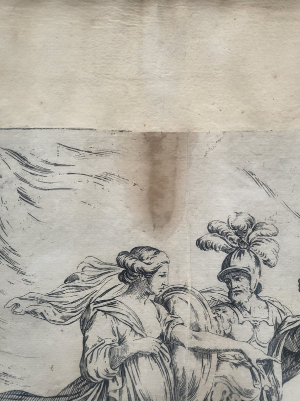 Aeneid After Mitelli And Carracci, Framed Engravings, 18th Century