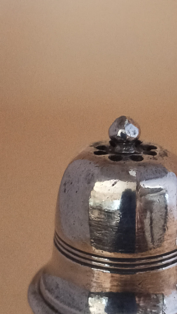 Pair of Christofle salt shakers