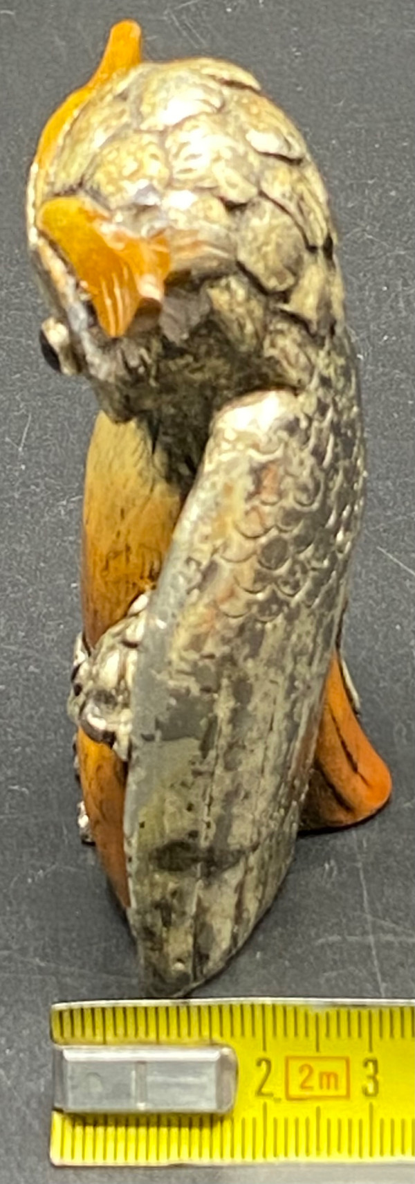 GUFO IN LATTA SMALTATA 