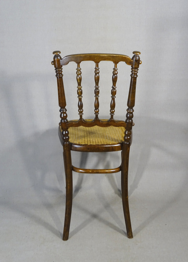 Fischel bistro chair N°101 type Napoleon III, circa 1900, No Thonet