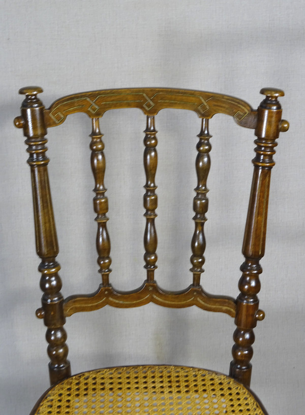 Fischel bistro chair N°101 type Napoleon III, circa 1900, No Thonet