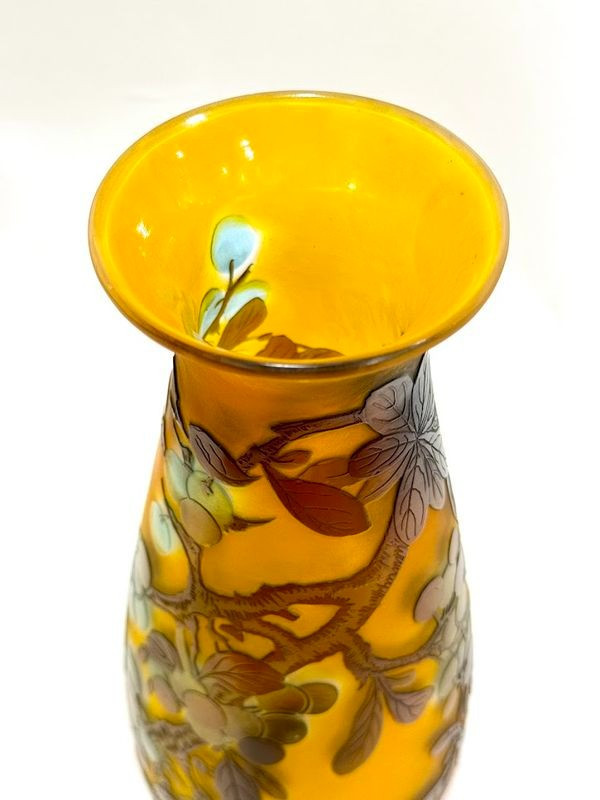 Emile Gallé Vase  "Aux Prunus"
