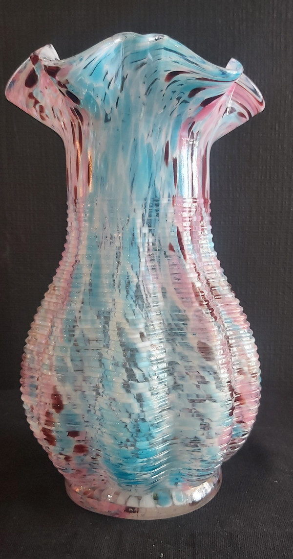 Pair of "Clichy" vases