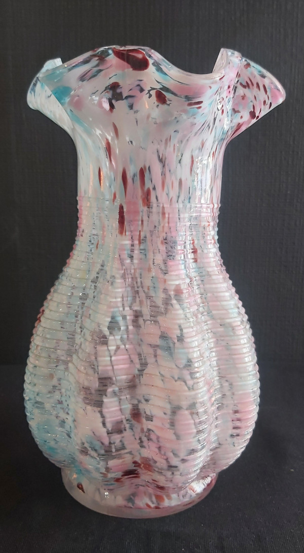 Pair of "Clichy" vases