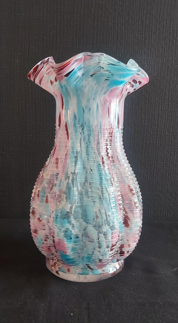 Pair of "Clichy" vases