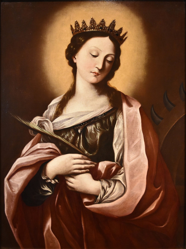 Die Heilige Katharina von Alexandria, Guido Reni (Bologna 1575 - 1642) Werkstatt De