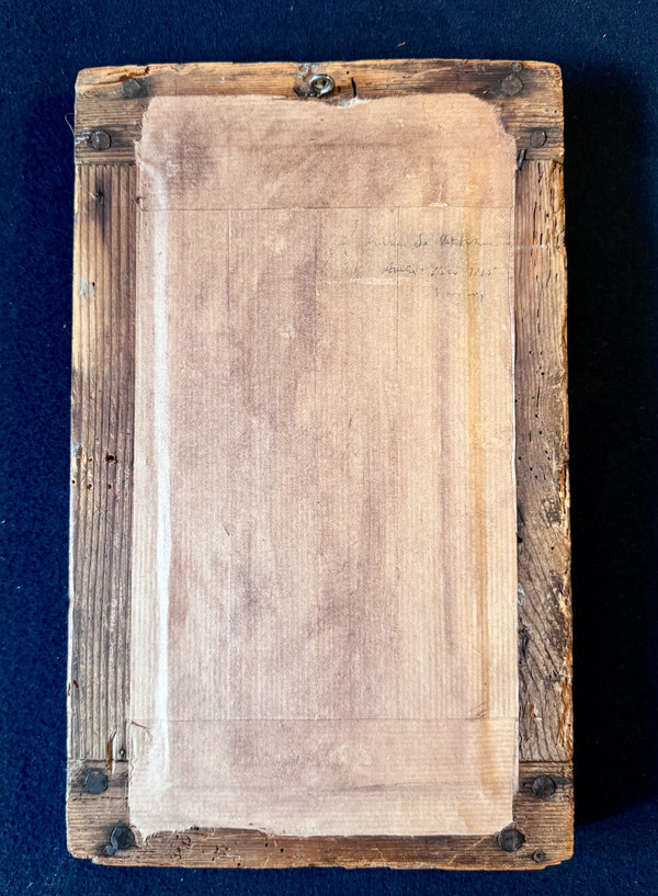 Stampe calcografiche antiche in stucco - Souvenir del Grand Tour