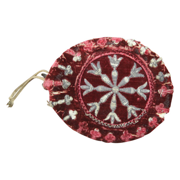 Game token purse, 18th century circa 1760