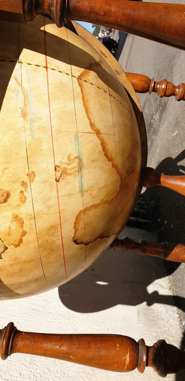 Globo da biblioteca autoportante, fine XIX inizio XX secolo