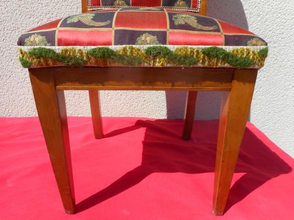 Set di 12 sedie con timbro Rosello Inizio XX secolo
