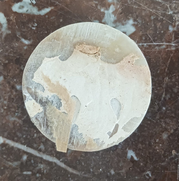 Souvenir du Grand Tour - Ariosto medallion Cameo style - alabaster