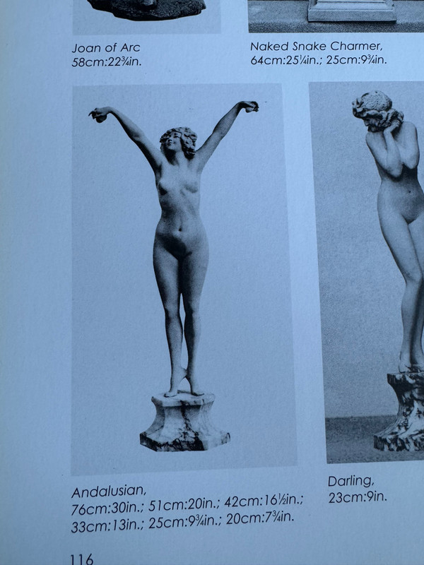 Colinet - Ballerina andalusa di bronzo