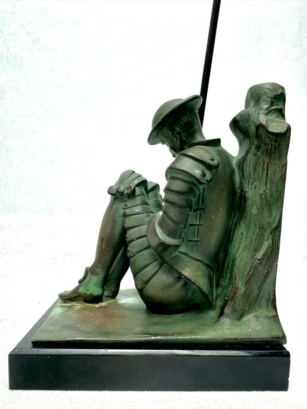 Serre-livres Don Quichotte Et Sancho De Janle - Max Le Verrier