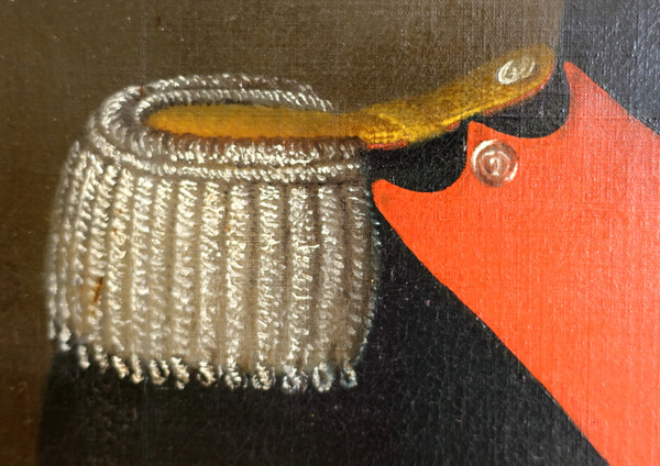 Presumed portrait of JB Dubessy Colonel of the 2nd Dragoon Regiment under the Empire - circa 1815
