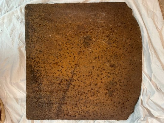 Plaque de cheminée époque XIX ième