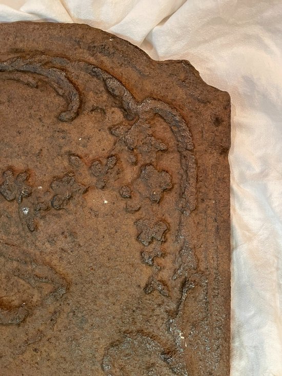 Plaque de cheminée époque XIX ième