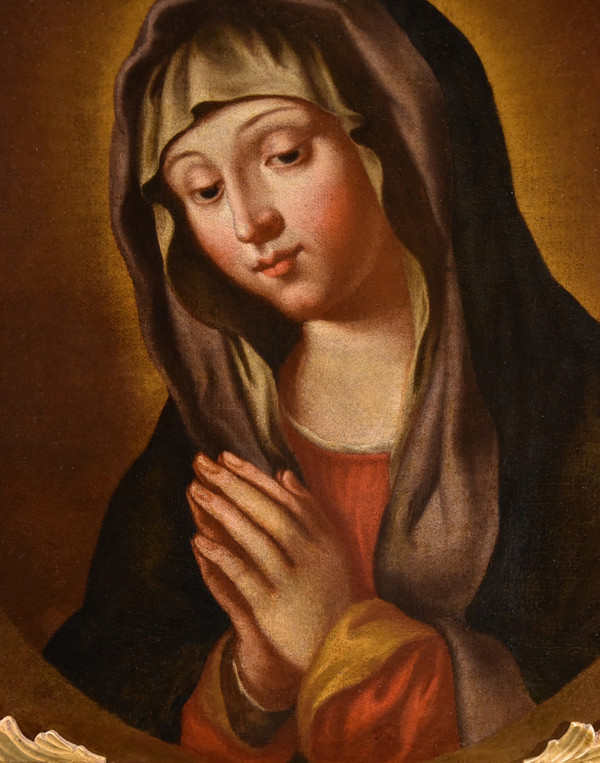 Vierge En Prière, Giovanni Battista Salvi, Dit Sassoferrato (1609 - 1685) Cercle De