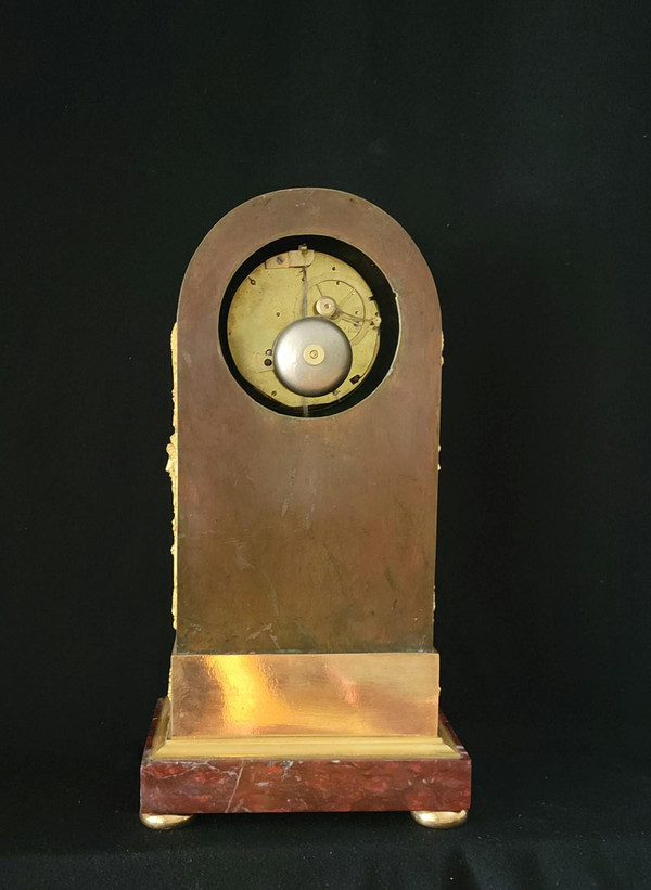 Borne Clock Representing Anacreon Attributed to C. Galle Empire period