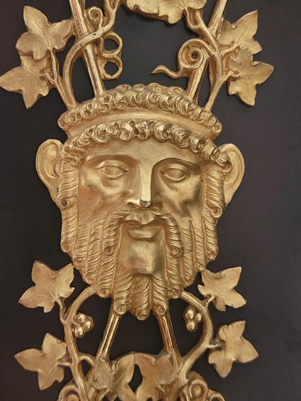 Borne Clock Representing Anacreon Attributed to C. Galle Empire period
