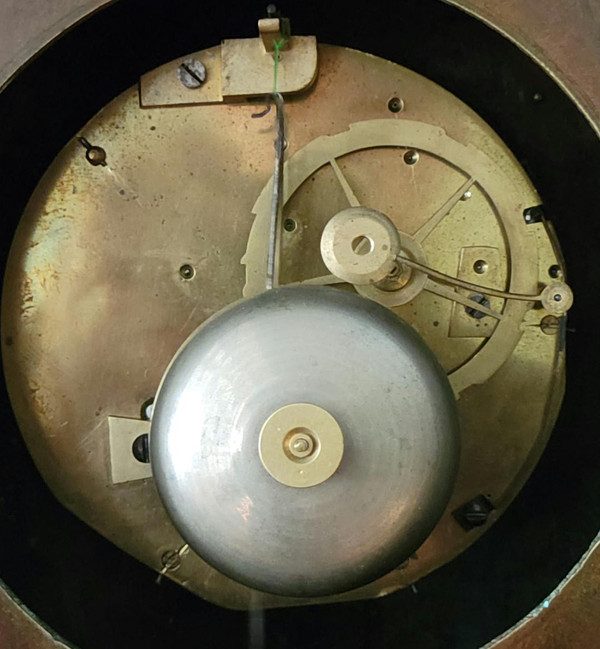 Borne Clock Representing Anacreon Attributed to C. Galle Empire period