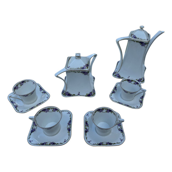 Art Nouveau coffee set