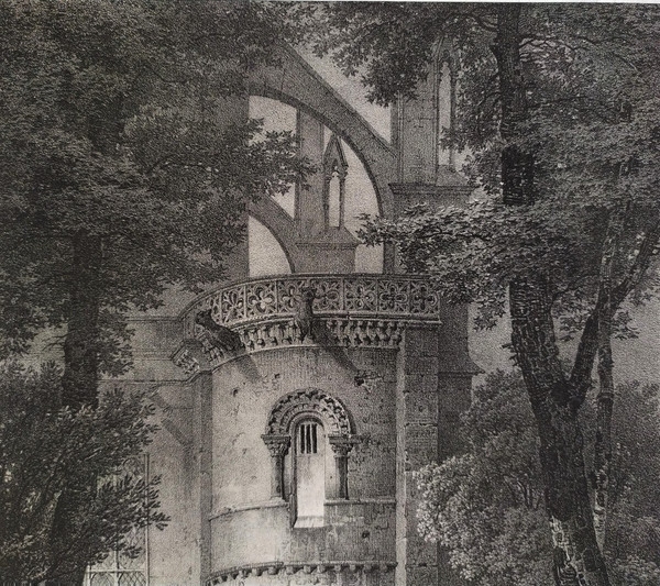Rouen Lithographie Par Engrelmann 19ème
