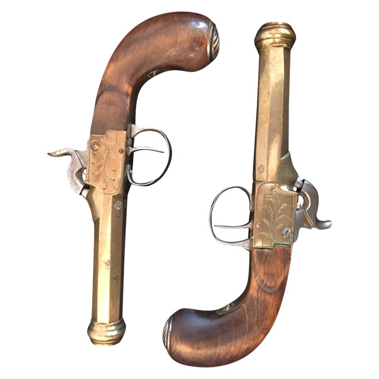 Coppia di pistole del 1840 circa