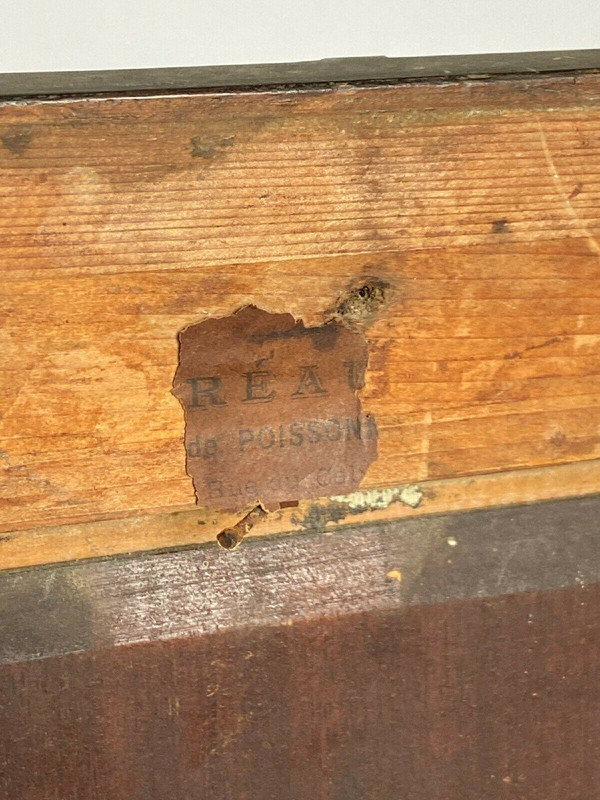 Öl auf Holz, Jungfrau Maria, italienisches Werk des 19. Jahrhunderts, goldener Rahmen