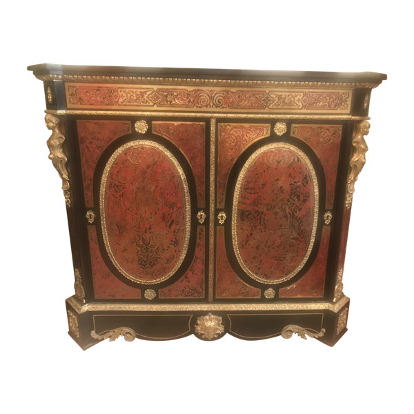 Möbel, Stützmöbel Aus Boulle-Marqueterie
