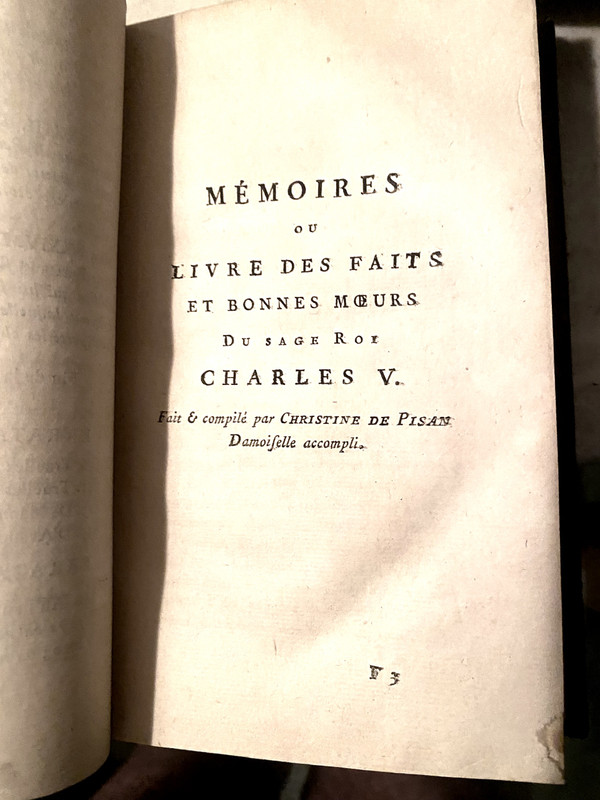 From the largest project of Memoirs published in the 18th century "The Life of Bertrand Duguesclin" 1785