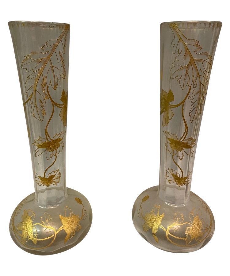 Pair Of Art Nouveau Vases