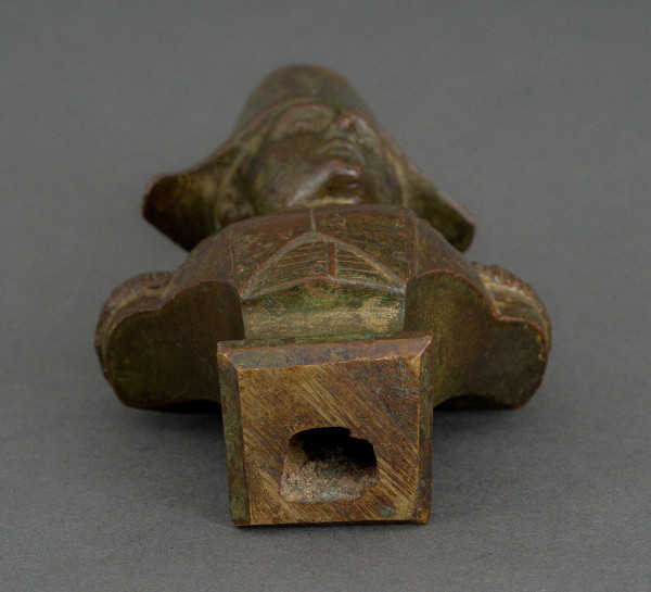 Busto di Napoleone in bronzo del XIX secolo con soggetto in patina marrone sfumata e finemente cesellato