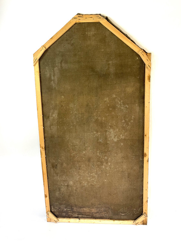 Großes religiöses Gemälde der Kirche Saint Éloi aus dem 18. Jahrhundert
