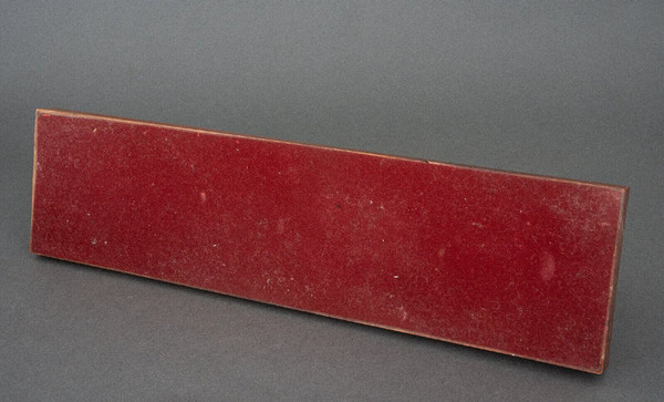 Art Deco wooden cube-shaped panther carved in the 1930s
