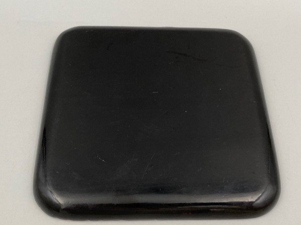 Japanese lacquer presentation tray, floral decor 20th century