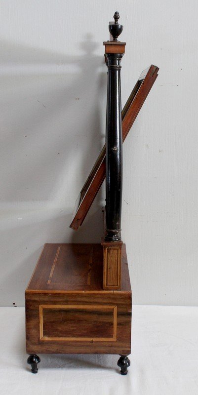  Psyché de Commode, en Amarante et Citronnier, époque Empire – Début XIXe 