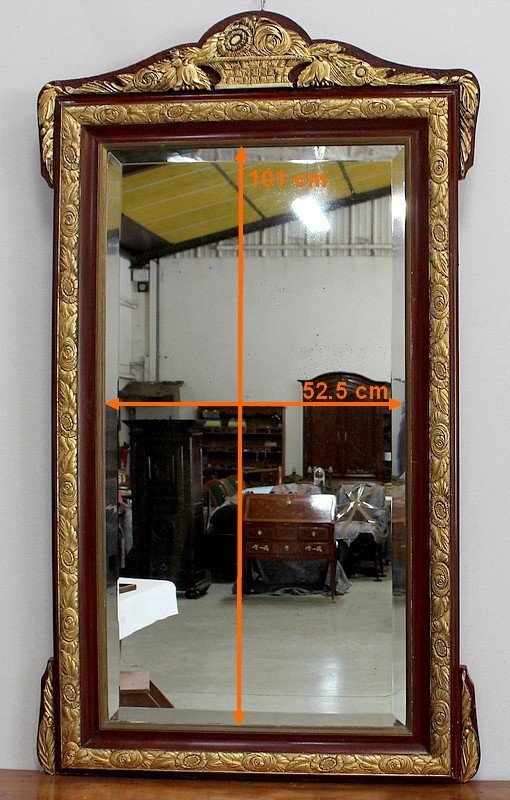  Specchio d'epoca Art Nouveau - Inizio XX secolo