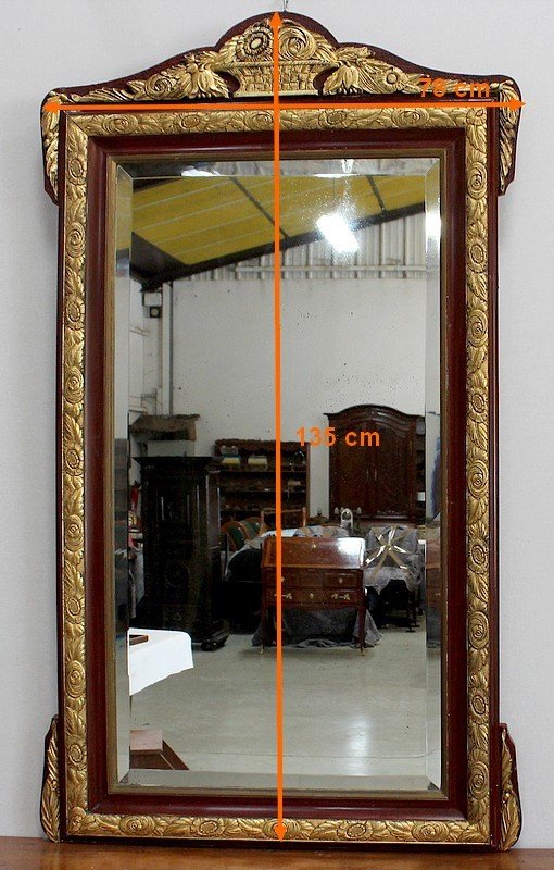  Specchio d'epoca Art Nouveau - Inizio XX secolo