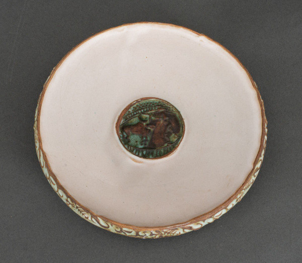 Gilbert Portanier Denise Ramamgno Vallauris coppa monogramma DR 1960