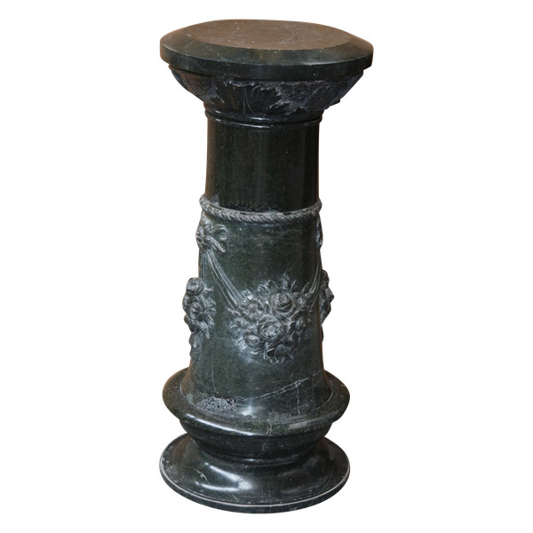 marble saddle column rotating base