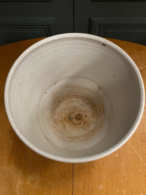 Large ceramic planter 1960 by Jean Austruy 20th century