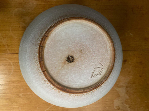 Large ceramic planter 1960 by Jean Austruy 20th century
